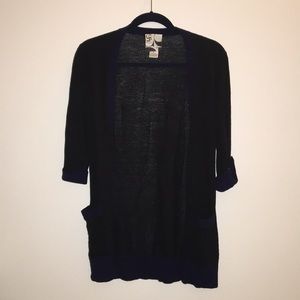 Barney’s Wool & Cashmere 3/4 Sleeve Cardigan